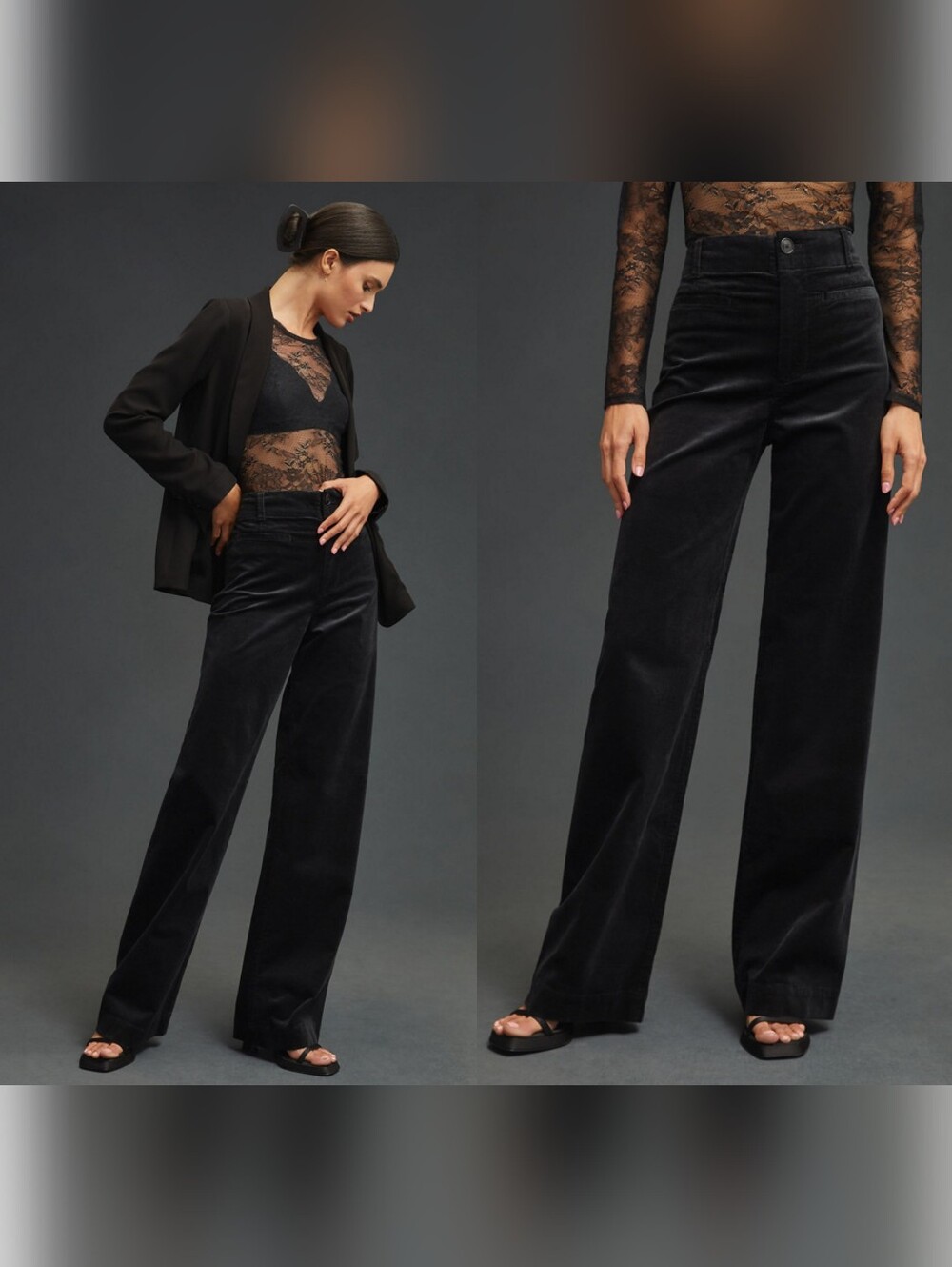 Maeve Colette Corduroy Wide Leg Pants